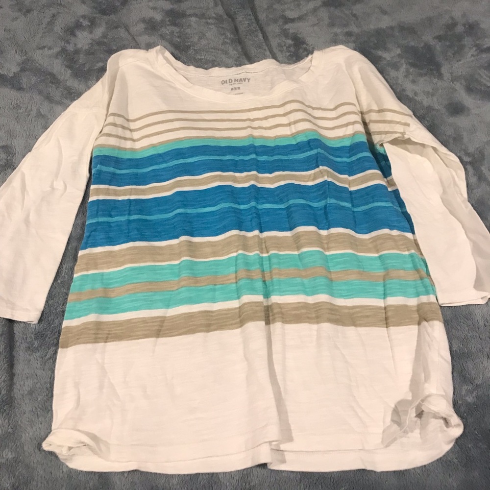 Tee, 3/4 length sleeves